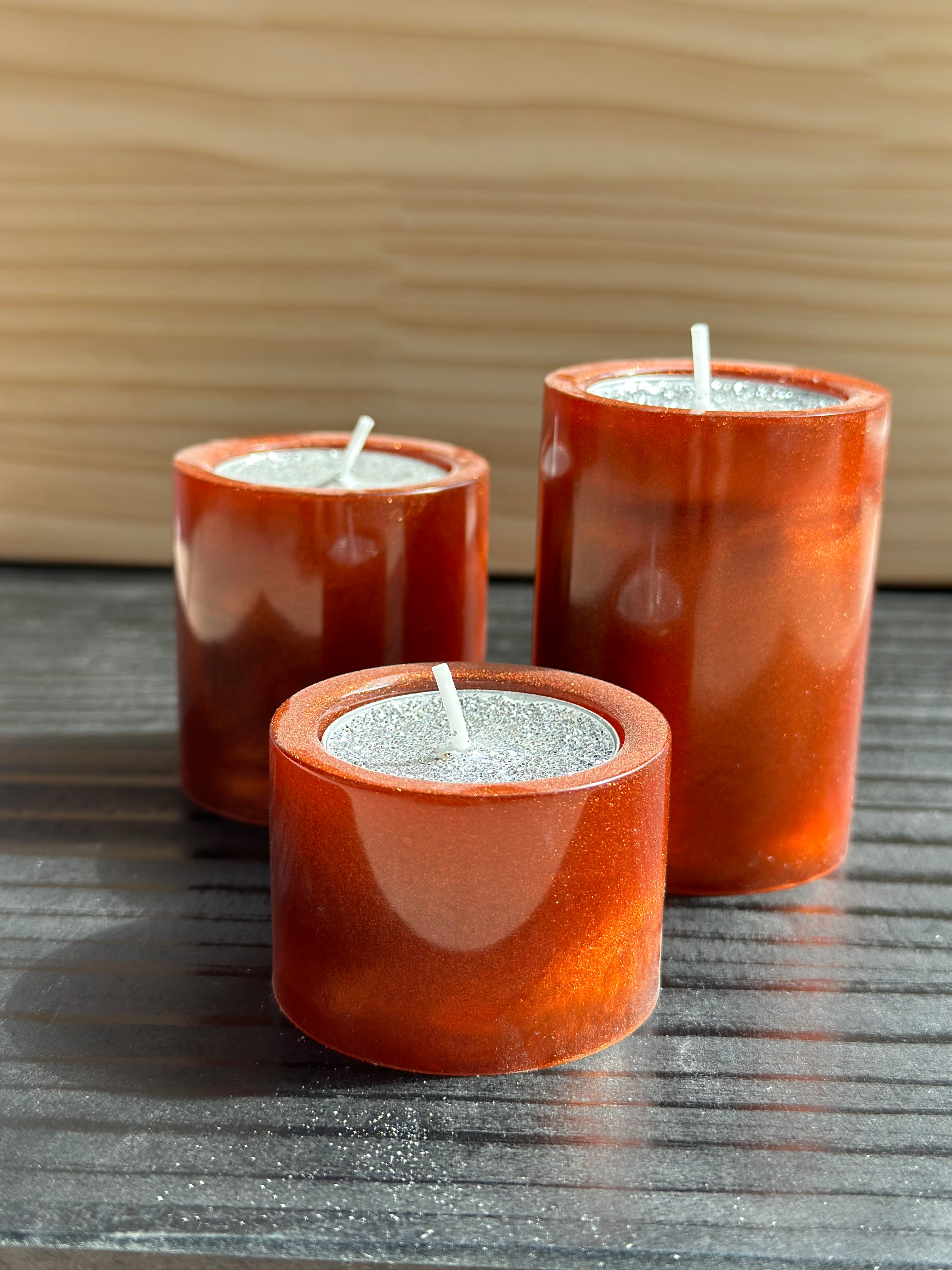 Candle Holders - Set of 3