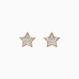 Mini Pavé Stud Earrings